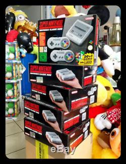 Console Snes Nintendo Classic Mini Super Nes 21 Giochi Inclusi Brand New Sealed