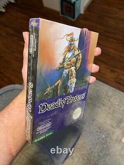 Deadly Towers Nintendo Entertainment System 1987 New H-Seam Factory Sealed