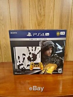 Death Stranding Ps4 Pro 1tb Limited Edition Console, Brand New And Sealed