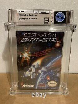 Destination Earthstar Nintendo Entertainment System Sealed WATA 9.6 A++ NES