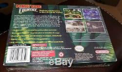 Donkey Kong Country (Super Nintendo Entertainment System) SNES New & Sealed 1st