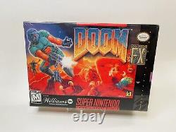 Doom (Super Nintendo Entertainment System, 1995) New factory sealed NIB NM RARE