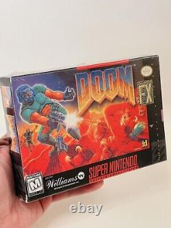 Doom (Super Nintendo Entertainment System, 1995) New factory sealed NIB NM RARE