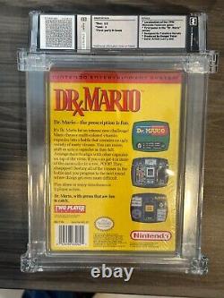 Dr. Mario NES Nintendo Entertainment System NES New Sealed GRADED WATA 8.5/A