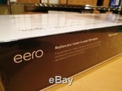 Eero Home WiFi System (1 eero Pro + 2 eero Beacons) Tri-Band Mesh WiFi, Sealed