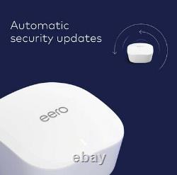 Eero Mesh WiFi Router System, Cupcake, Whole House Coverage, 3-Pack NEW SEALED