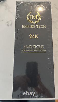 Empire Tech MARVELOUS 24K GOLD Skincare Revolution System NEW SEALED