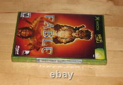 FABLE Microsoft XBOX console system game FACTORY SEALED NEW Black label Original