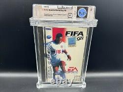 FIFA Road to World Cup 98 Sega Saturn Lassiter WATA 9.2 B FACTORY SEALED VGA