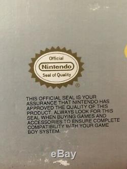 Factory Sealed Original Game Boy System + Super Mario Land 6 Golden Coins Dmg-01