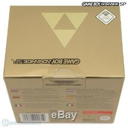 GameBoy Advance Konsole GBA SP #Zelda Limited Edition Pak SEALED NEU & OVP