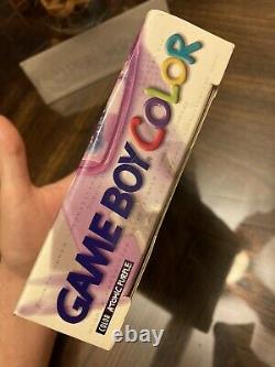GameBoy Color ATOMIC PURPLE Near Mint FACTORY SEALED ONE OWNER See Pics GBC NIB