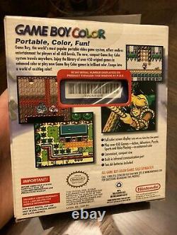 GameBoy Color GRAPE Near Mint FACTORY SEALED ONE OWNER See Pics NINTENDO GBC NIB
