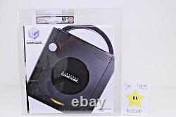 GameCube Black Console New Nintendo Sealed System NGC WATA VGA Grade 85+ MINT