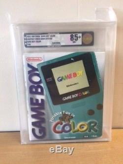 Game Boy Color GBC Teal Brand New Sealed VGA 85+ Gold Level RARE Gameboy Origina