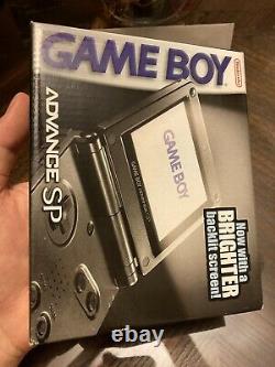 Gameboy Advance SP Graphite AUTHENTIC FACTORY SEALED Nintendo AGS-101 GBA pearl