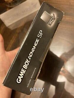 Gameboy Advance SP Graphite AUTHENTIC FACTORY SEALED Nintendo AGS-101 GBA pearl
