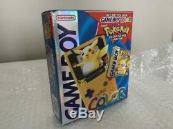 Gameboy Color Pokemon Limited Edition Yellow Factory Sealed
