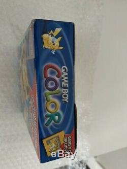 Gameboy Color Pokemon Limited Edition Yellow Factory Sealed