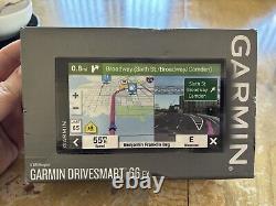 Garmin DriveSmart 66 GPS Navigation System. New Sealed In Box
