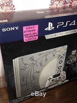 God Of War Playstation 4 Limited Edition Console PS4 Bundle Rare NEW SEALED NIB