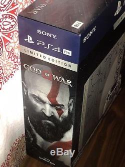 God Of War Playstation 4 Limited Edition Console PS4 Bundle Rare NEW SEALED NIB