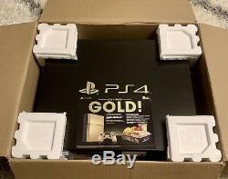 Gold Sony Playstation 4 Bundle Taco Bell Limited Edition PS4 Sealed 6500 Made