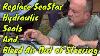 How To Replace Seastar Hydraulic Steering Seal Glands And Flush Air Out