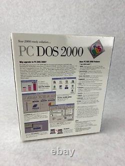IBM PC DOS 2000 3.5 Disks ENG Operating System New Sealed