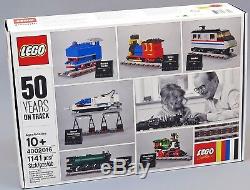 LEGO Employee Gift Exclusive Trains 50 Years On Track 4002016 NEW Sealed