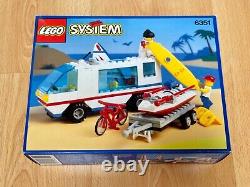LEGO System 6351 Surf N' Sail Camper Classic Town NEW SEALED Vintage Rare