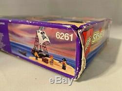 LEGO System Vintage 6261 Pirates Raft Raiders RARE & Sealed NEW in Worn Box