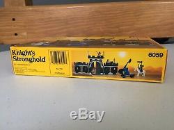 LEGO Vintage Black Knights Castle Knights Stronghold Set New Sealed Box 6059