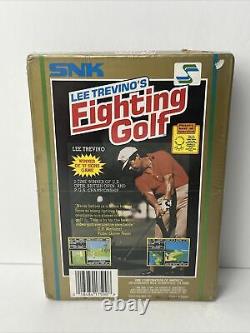 Lee Trevino's Fighting Golf NES Nintendo Entertainment System Brand New, Sealed