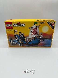 Lego System 6057 NEW SEALED Sea Serpent Set 1992 Unopened Complete