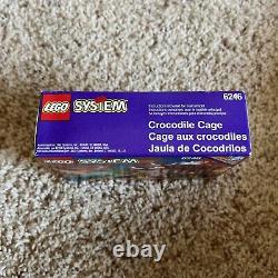 Lego System 6246 Crocodile Cage 1994 Vintage 56 PCs New In Box Sealed Rare