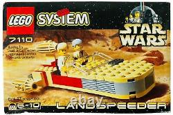 Lego System 7110 Star Wars New Hope Landspeeder 1999 Vintage NEW SEALED Creasing