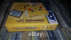 Limited Edition Pikachu Gameboy Advance SP Toys R'us Exclusive New Factory Seal