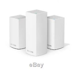 Linksys Velop AC4600 Whole Home Mesh Wi-Fi Router System (New & Sealed) 3 Nodes