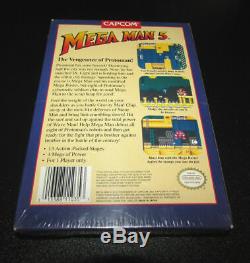 Mega Man 5 (Nintendo Entertainment System) NES REV-A Factory Sealed First Print