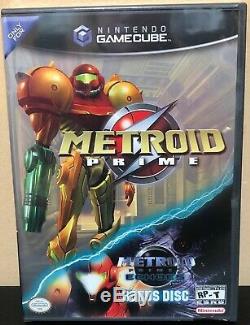 Metroid Prime Bonus Bundle Set GameCube System Sealed Game & New Console L@@K