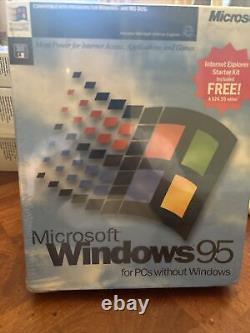 Microsoft Windows 95 Operating System Upgrade Brand New Sealed Box