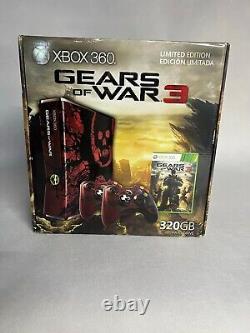 Microsoft XBOX 360 Console Gears of War 3 Limited Edition NEW SEALED