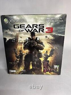Microsoft XBOX 360 Console Gears of War 3 Limited Edition NEW SEALED