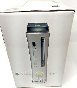 Microsoft Xbox 360 Pro 20GB Console White Brand New Factory Sealed