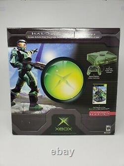 Microsoft Xbox Green Halo Special Edition Console System New Sealed