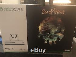 Microsoft Xbox One S 1TB Sea of Thieves Console NEW AND SEALED! NEVER OPENED