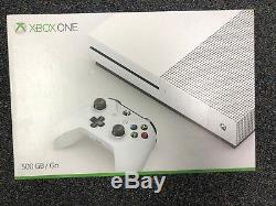 Microsoft Xbox One S 500GB White Console NEW SEALED
