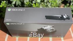 Microsoft Xbox One X 1TB 1000GB Black BRAND NEW Factory Sealed