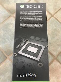 Microsoft Xbox One X 1TB Black Console NEW IN BOX, SEALED